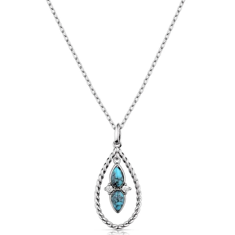 The Moonlit Ocean Turquoise Necklace by Montana Silversmiths