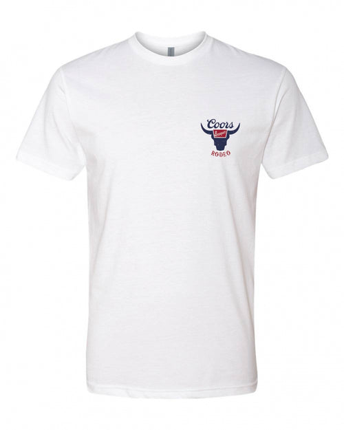 Coors Rodeo Tee in White