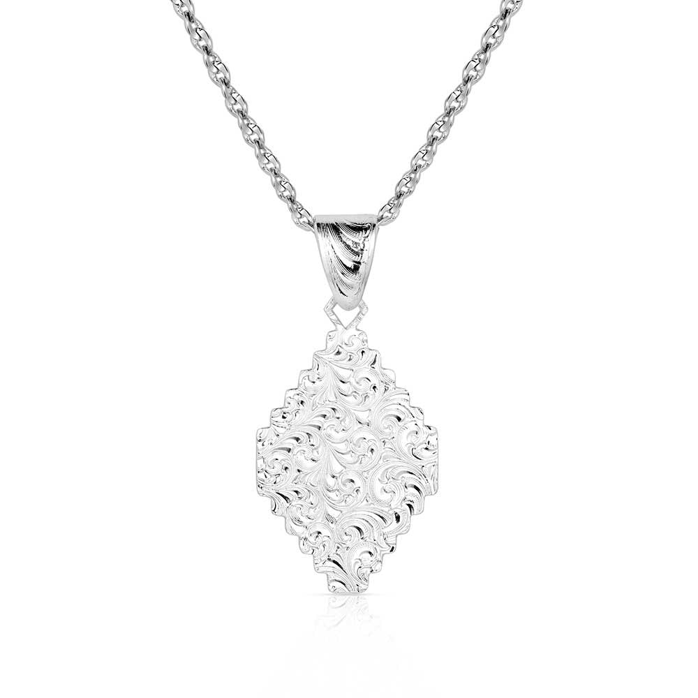 Diamond of the West Turquoise Necklace by Montana Silversmiths