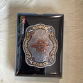 The Copper Cactus Belt Buckle by Nocona