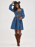 The Winona Denim Dress By Wrangler