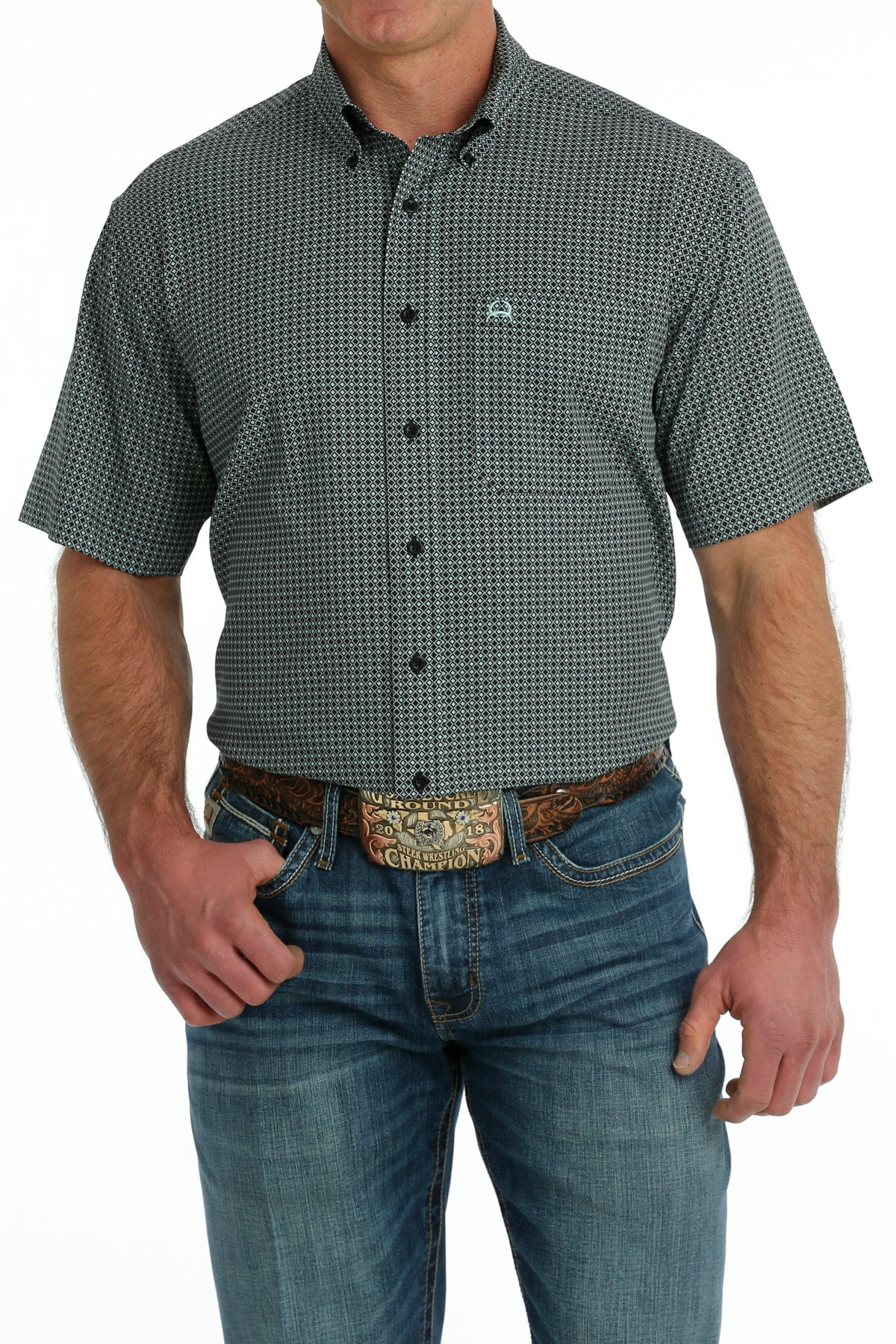 The Lane Frost Arenaflex Button Up Shirt by Cinch