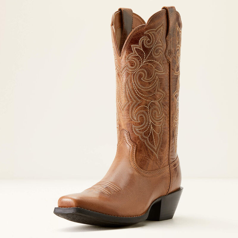 The Cassie Round Up Square Toe Women's Boot By Ariat