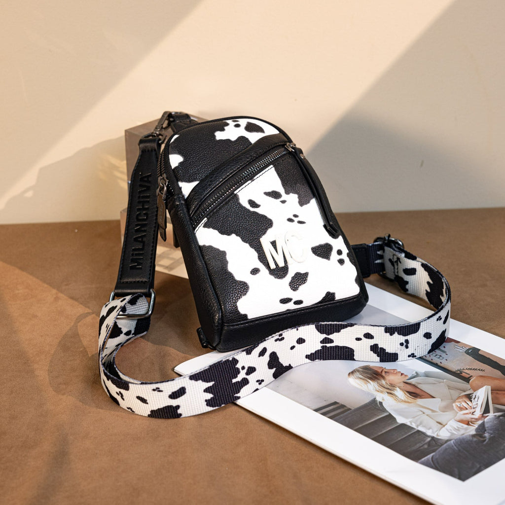 The Dairy Delight Slingbag by Milan Chiva - Black