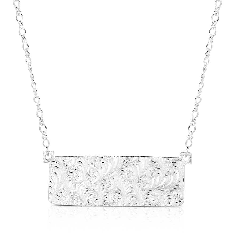 Longhorn Trails Necklace by Montana Silversmiths