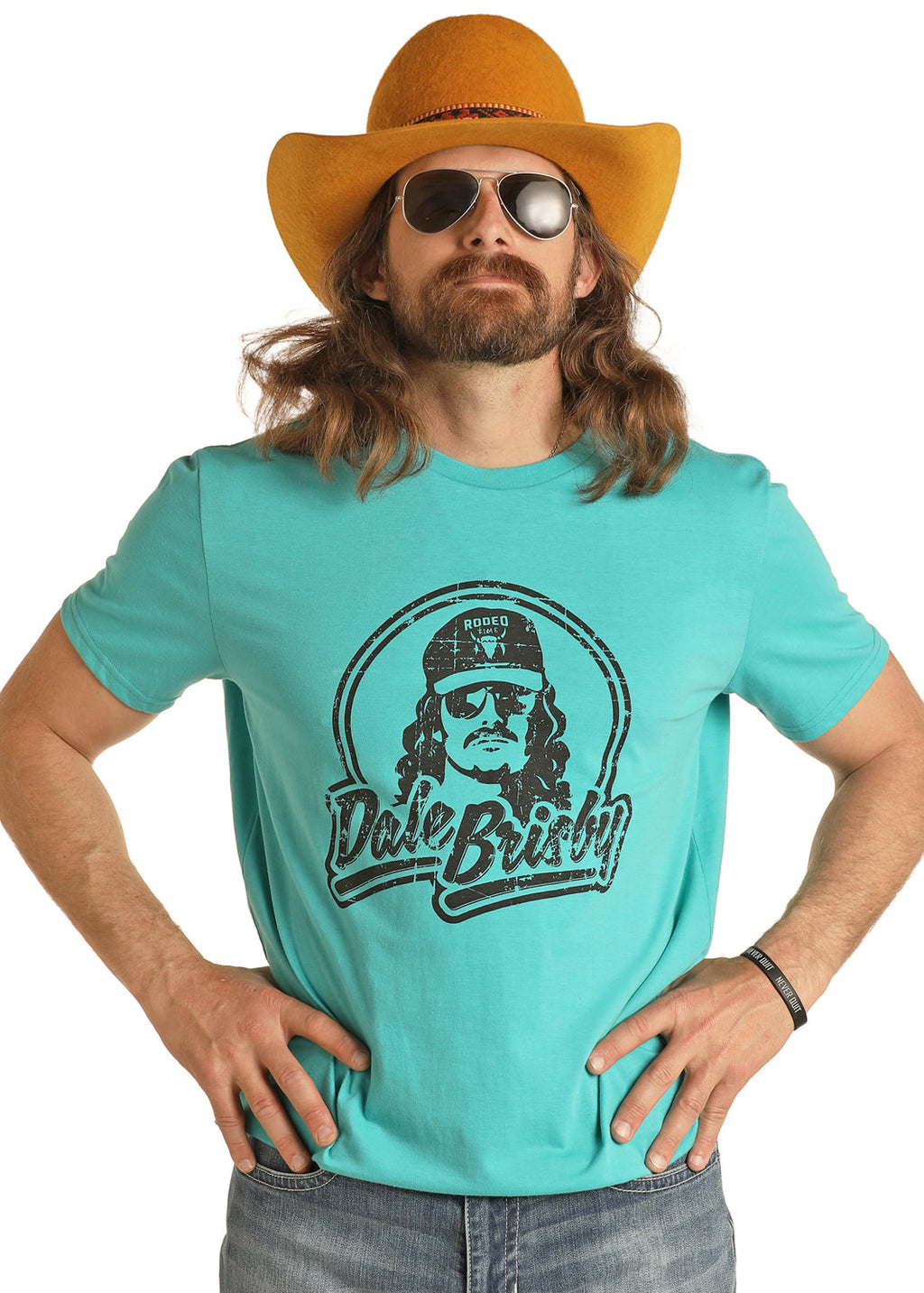 Super Daled Out Turquoise Tee