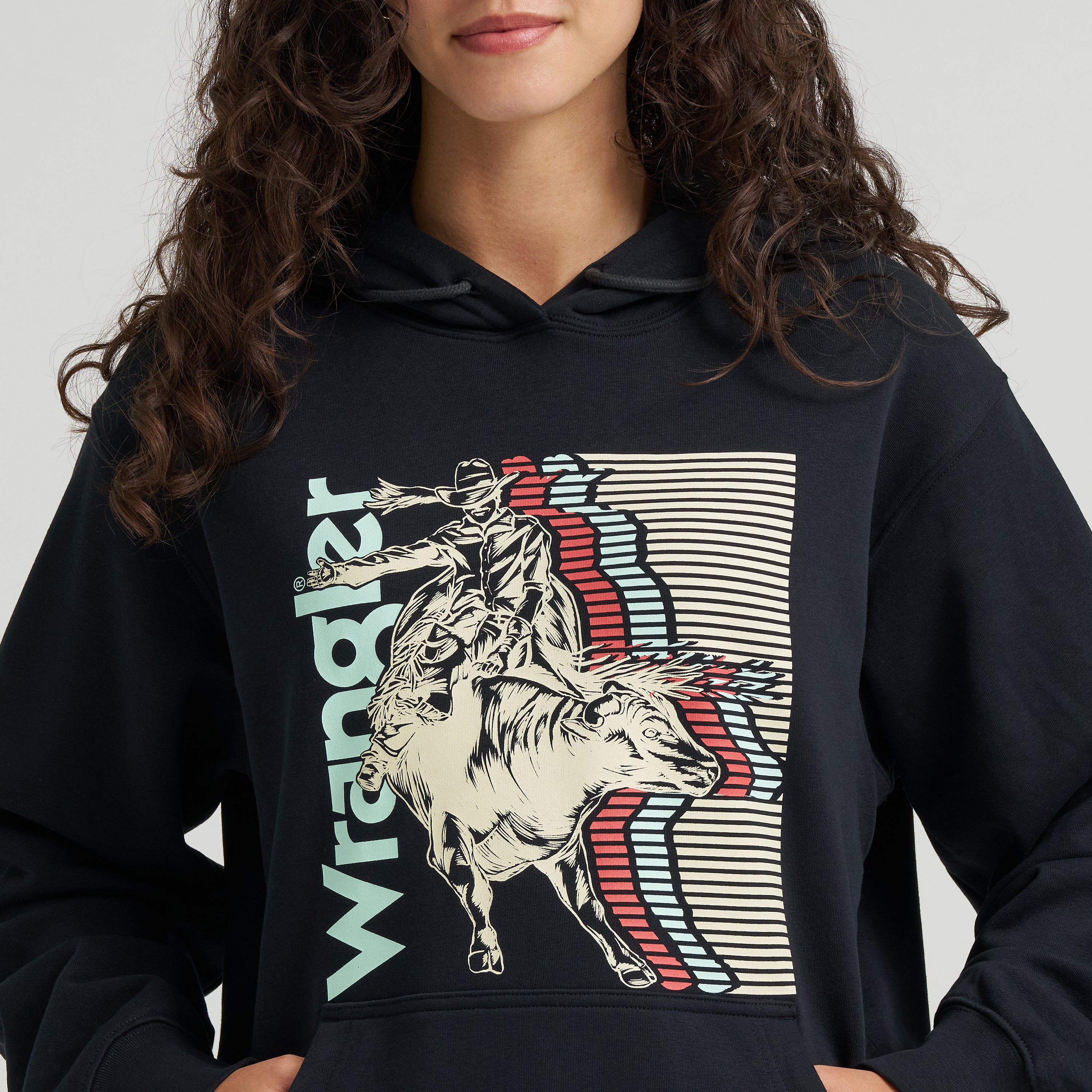 The Neon Ride Pullover Hoodie by Wrangler