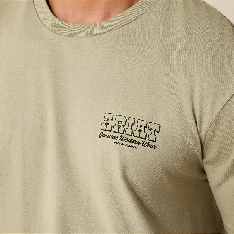 Ariat Men's Porcupine Posse T-Shirt in Avocado
