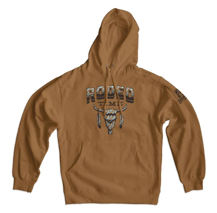 Rodeo Time Tribal Hoodie by Dale Brisby