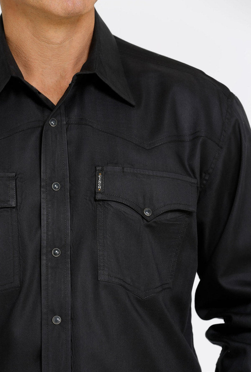 The Texas Two Step Shirt by Cinch - Black