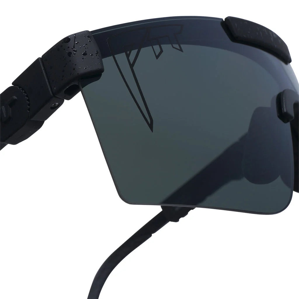 The Original 2.0 Blacking Out HDPV Polarized Mirror Sunglasses by Pit Viper - Wide