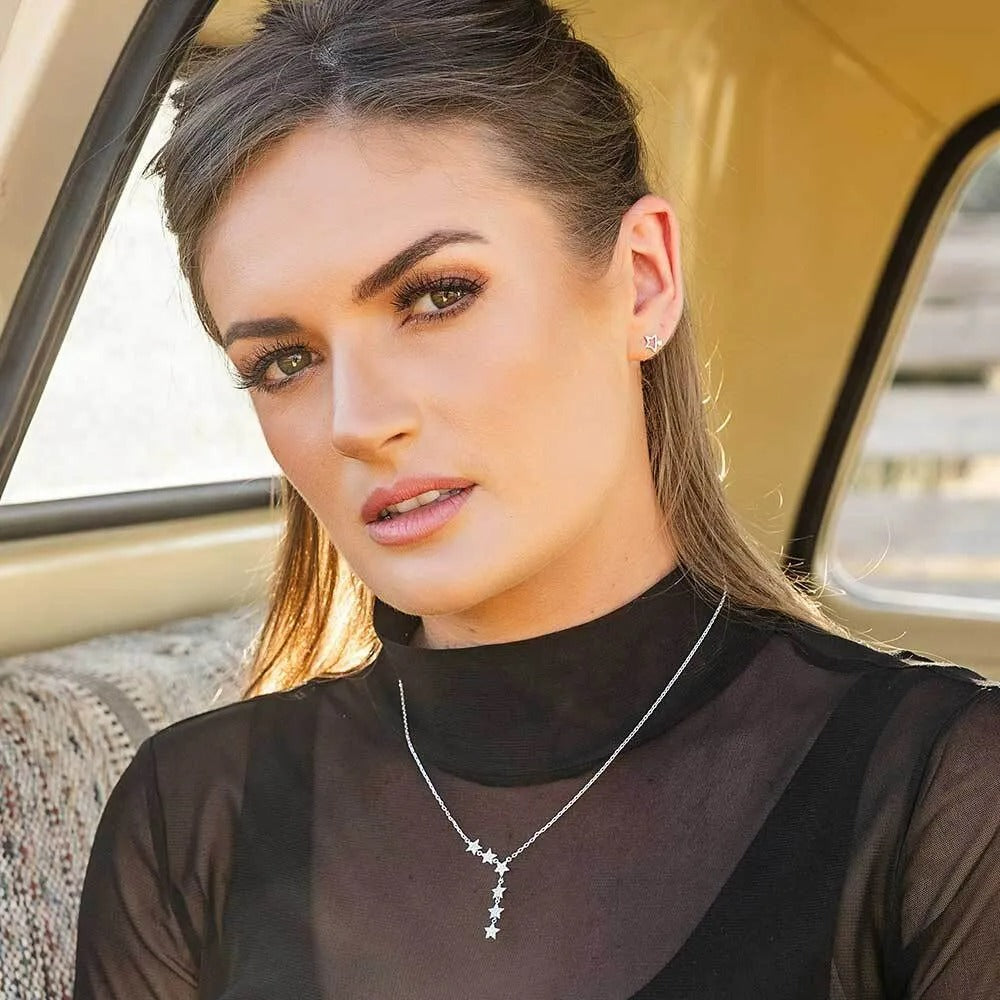 Country Skies Shooting Star Necklace by Montana Silversmiths