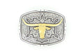 Sharp Dressed Steer Belt Buckle