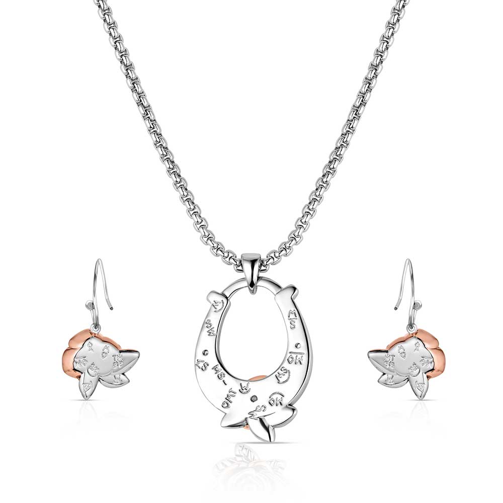 Ride for the Roses Jewelry Set by Montana Silversmiths