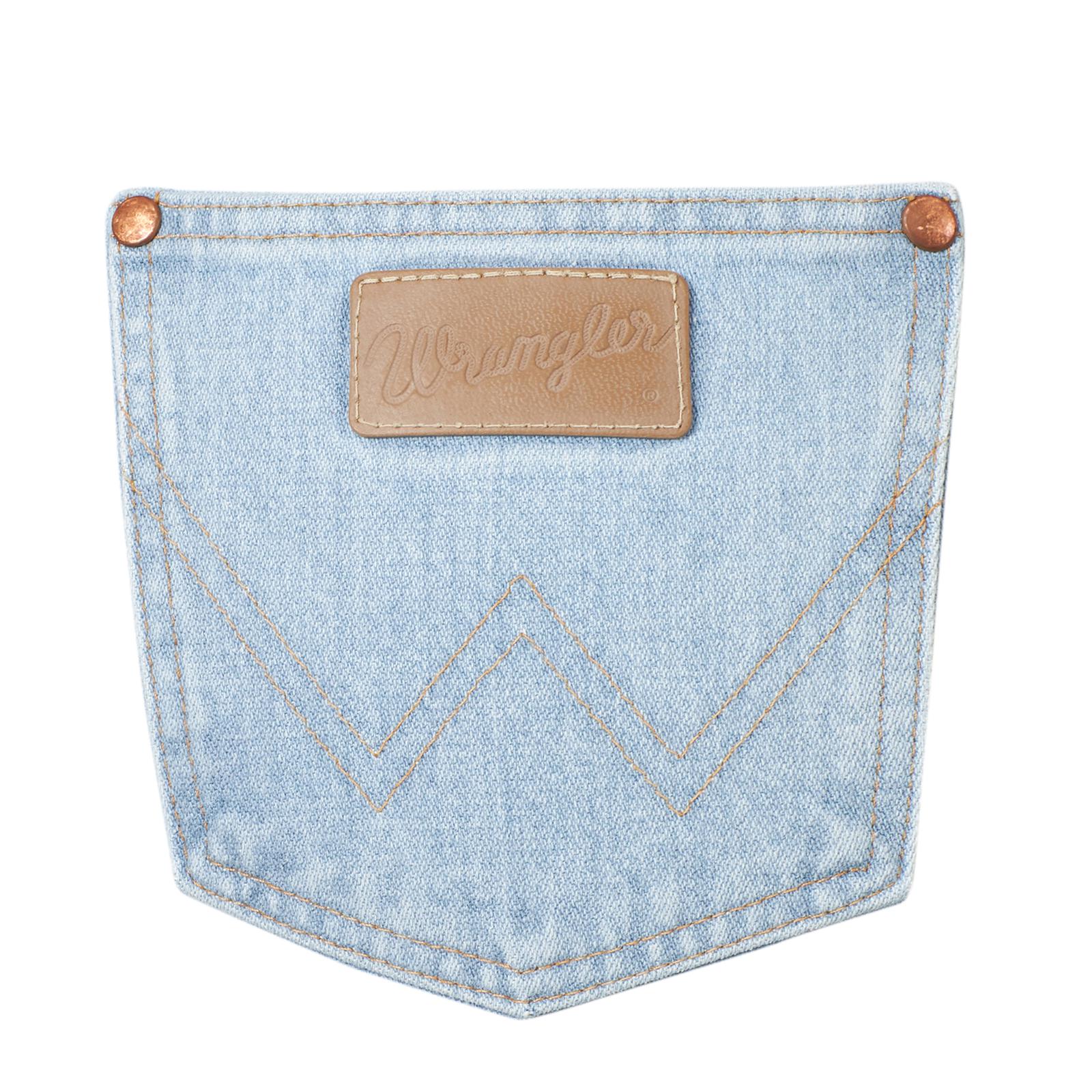 The Cowboy Cut Slim Fit Jeans in Bleach by Wrangler