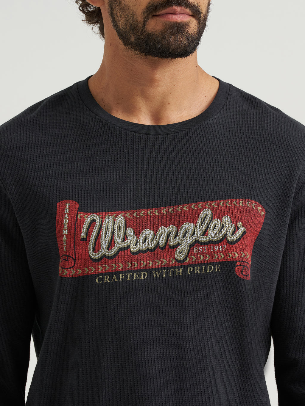 The Carolina Roper L/S Thermal Tee by Wrangler