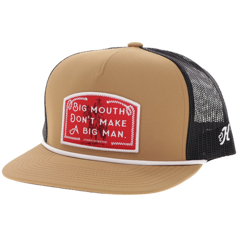 Big Mouth Hat by Hooey Midnight WW Tan