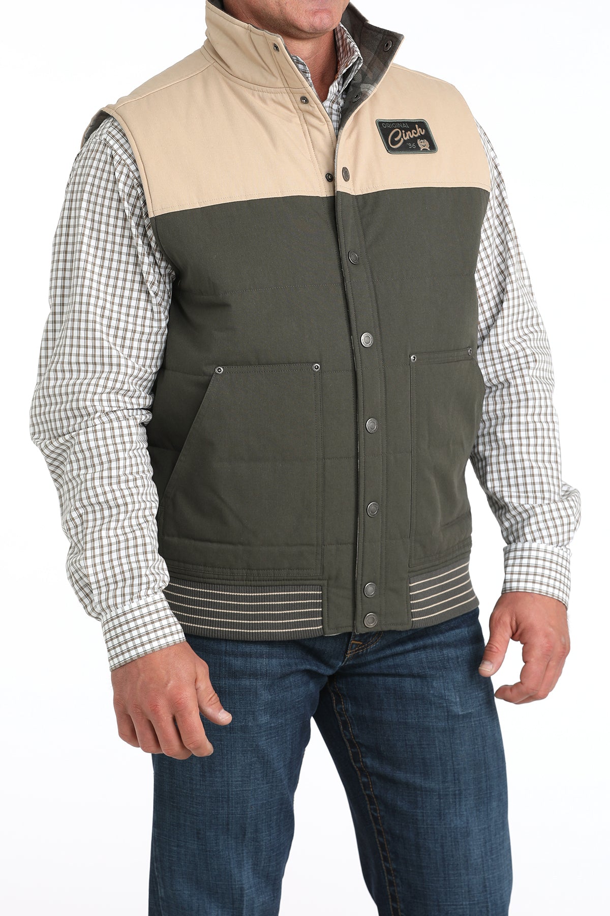 The River's Bend Men's Reversible Vest by Cinch