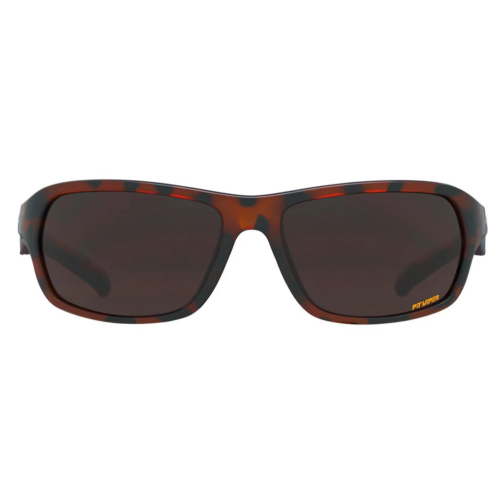 The Somox Landlocked Brown Sunglasses by Pit Viper