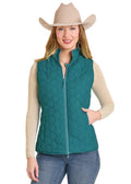 The Turquoise Sunset Reversible Vest by Panhandle Slim