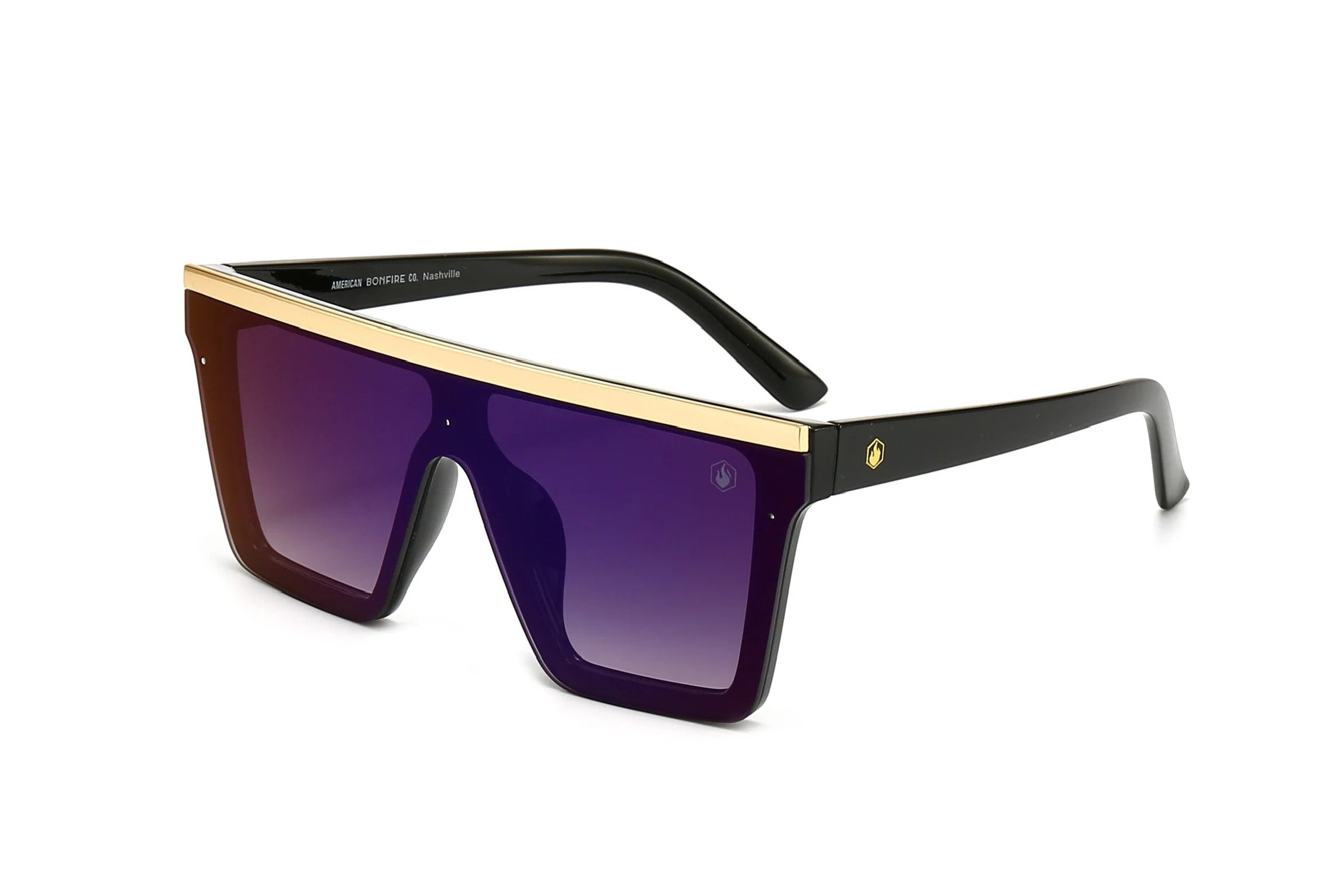Nashville Sunglasses in Midnight Blue by American Bonfire