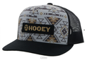 Lock Up Hat by Hooey Grey/Black YOUTH SIZE