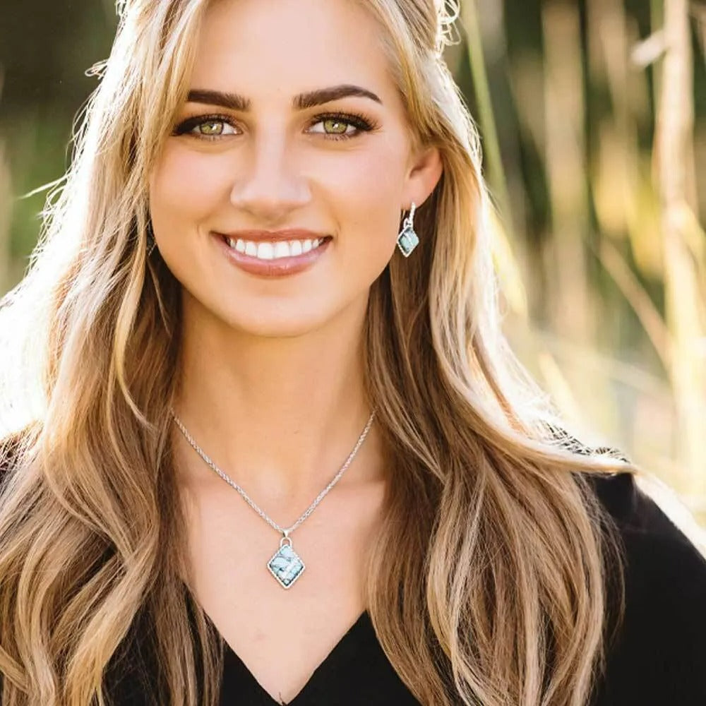 The High Noon Cobblestone Earrings by Montana Silversmiths