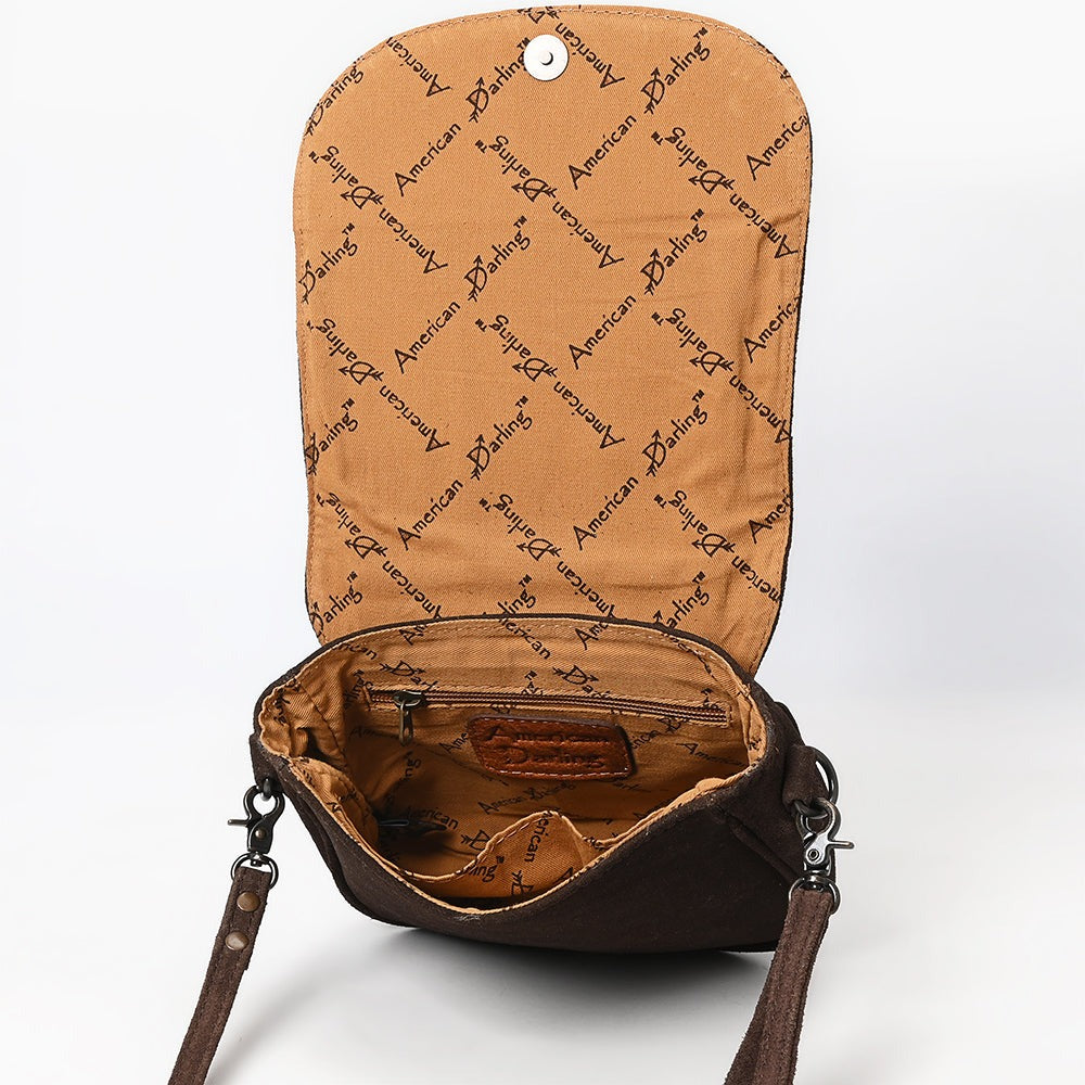 The Boot Stitch Cutie Purse in Coffee by American Darling