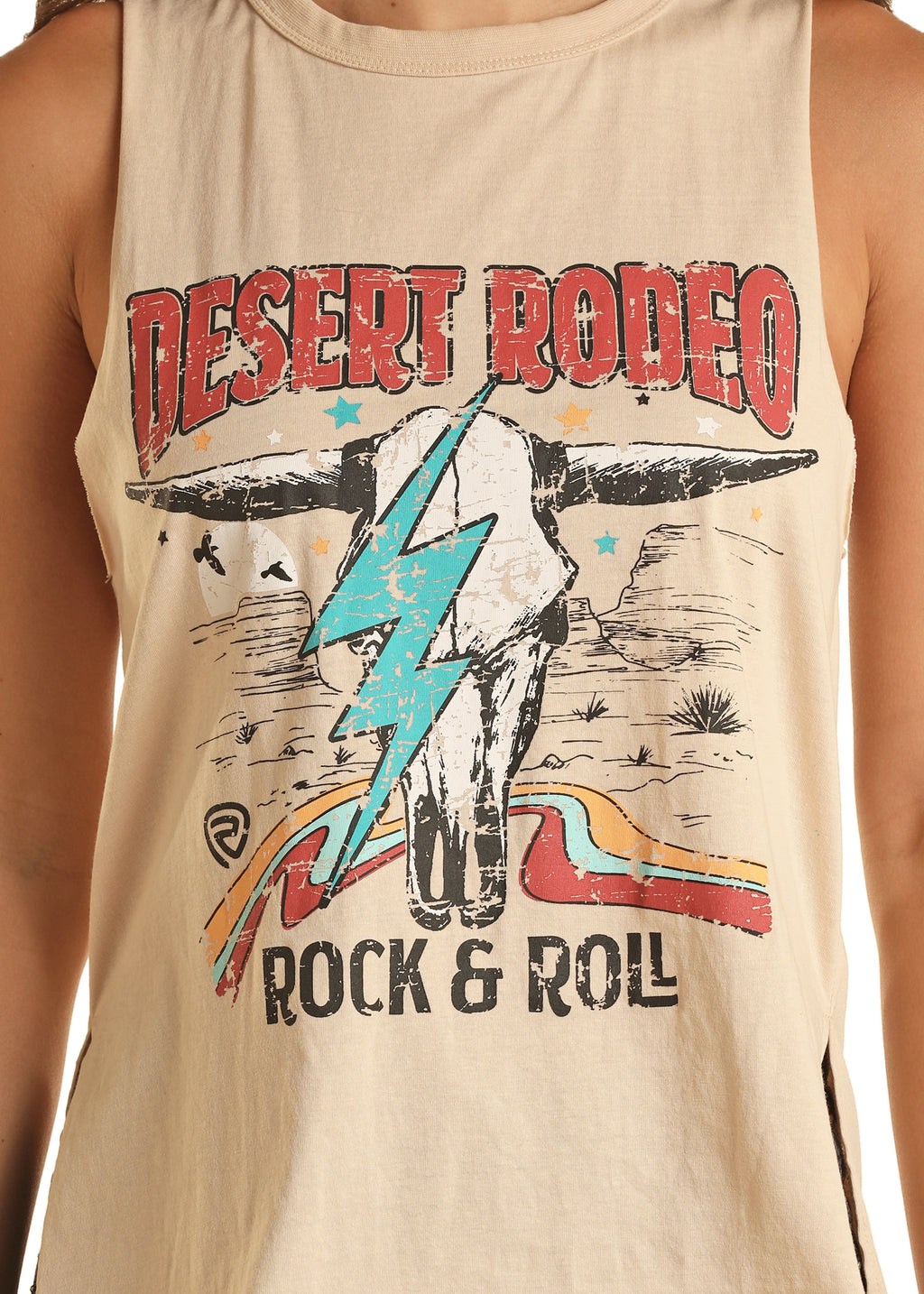 The Desert Rodeo Tank by Rock & Roll Cowgirl
