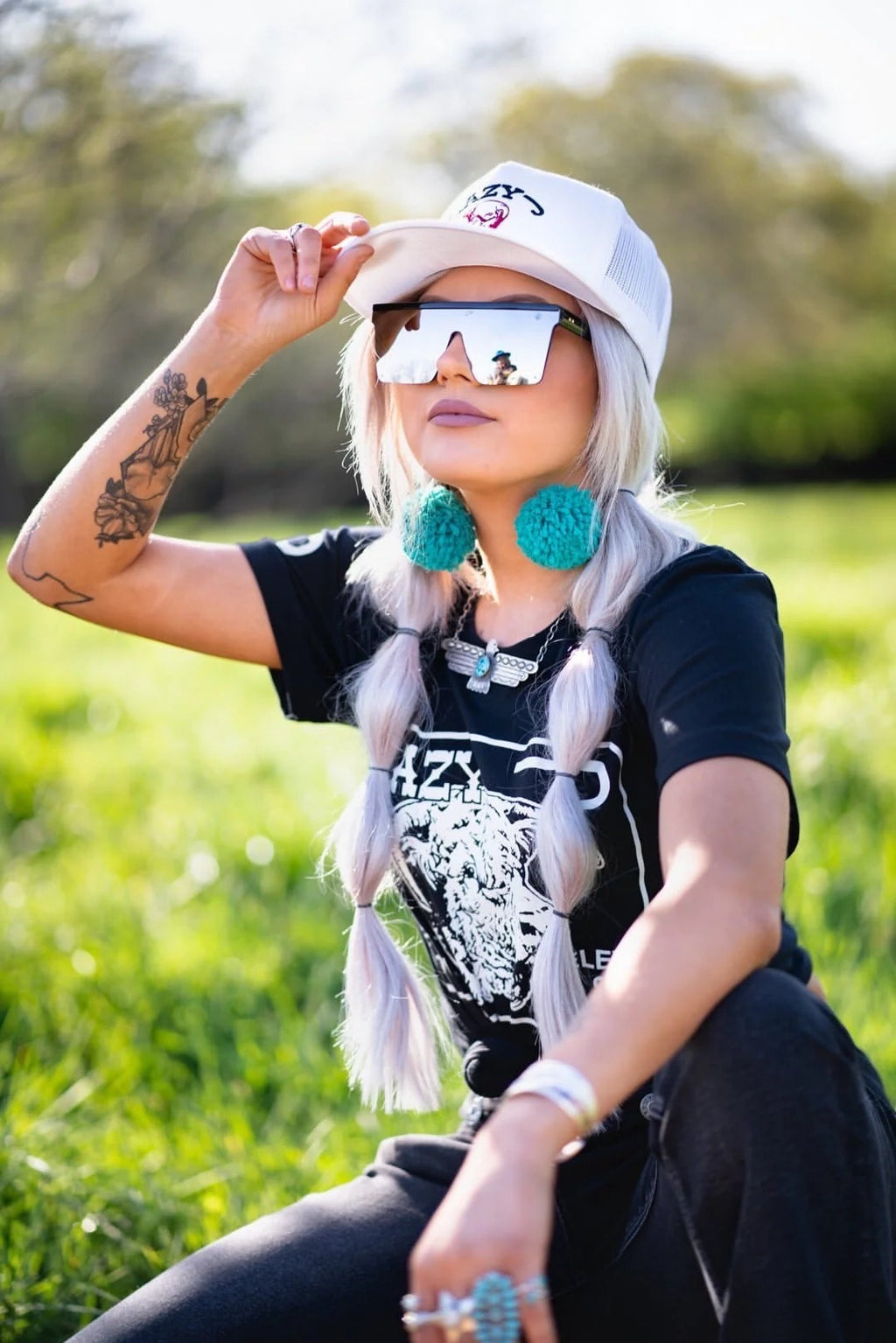 Kerosene Sunglasses in Silver Spur By American Bonfire