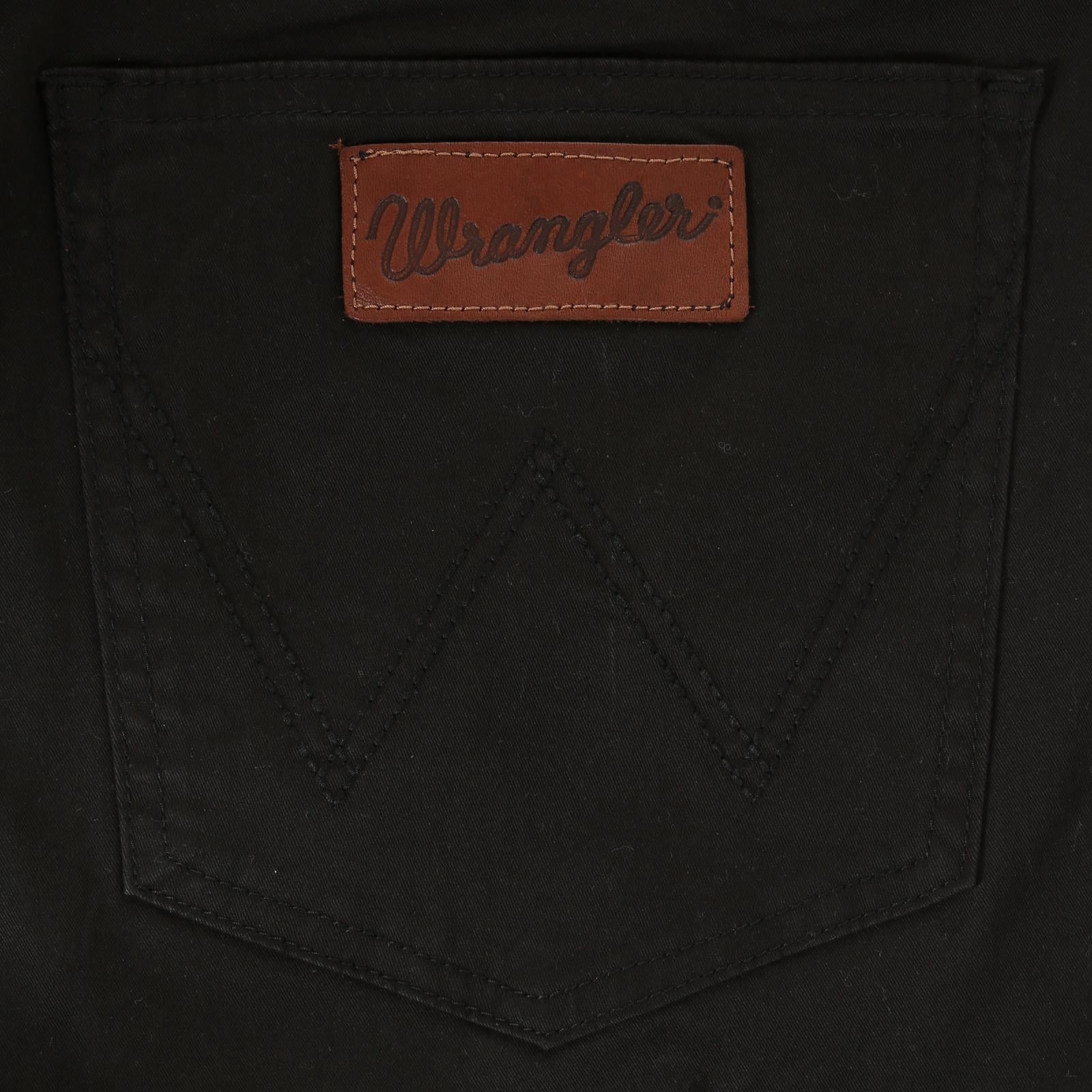 The Paladin Black Jeans by Wrangler