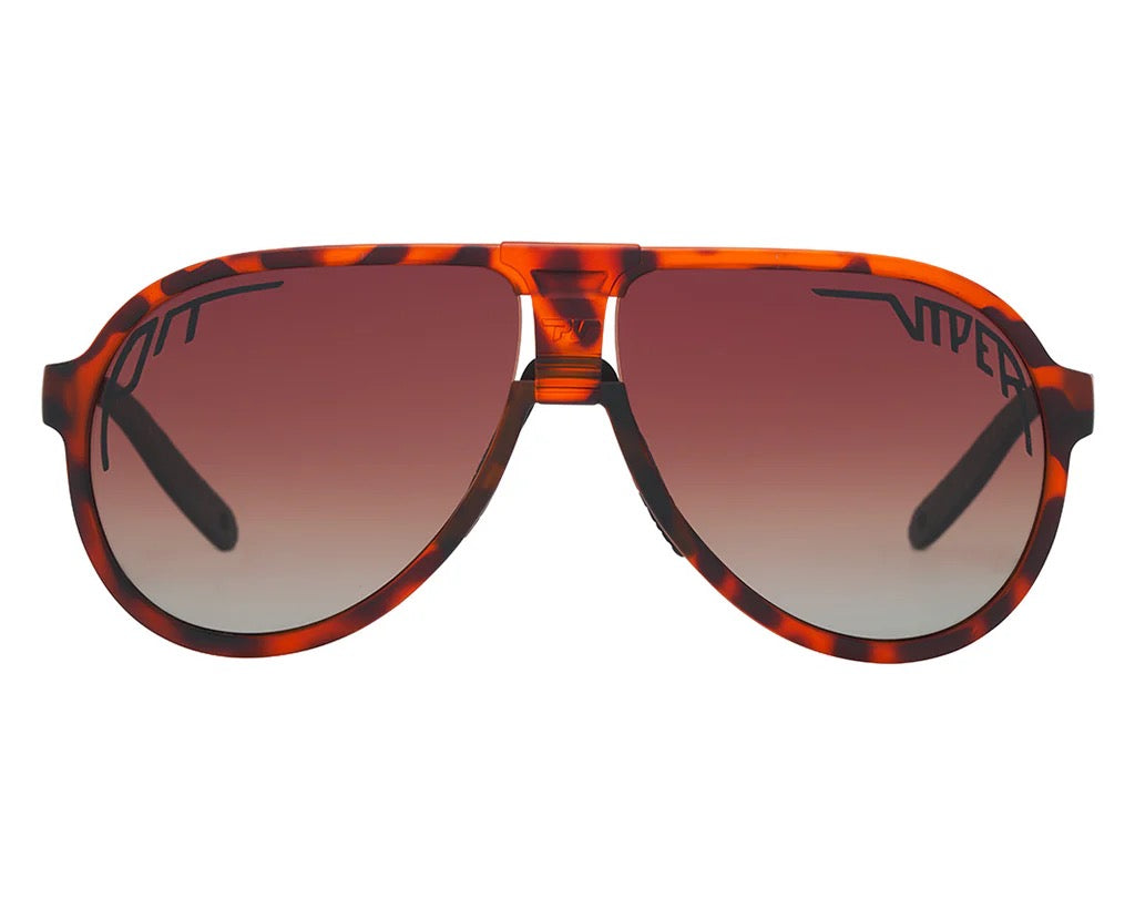 The Jethawk Landlocked Polarized Brown Fade Sunglasses by Pit Viper