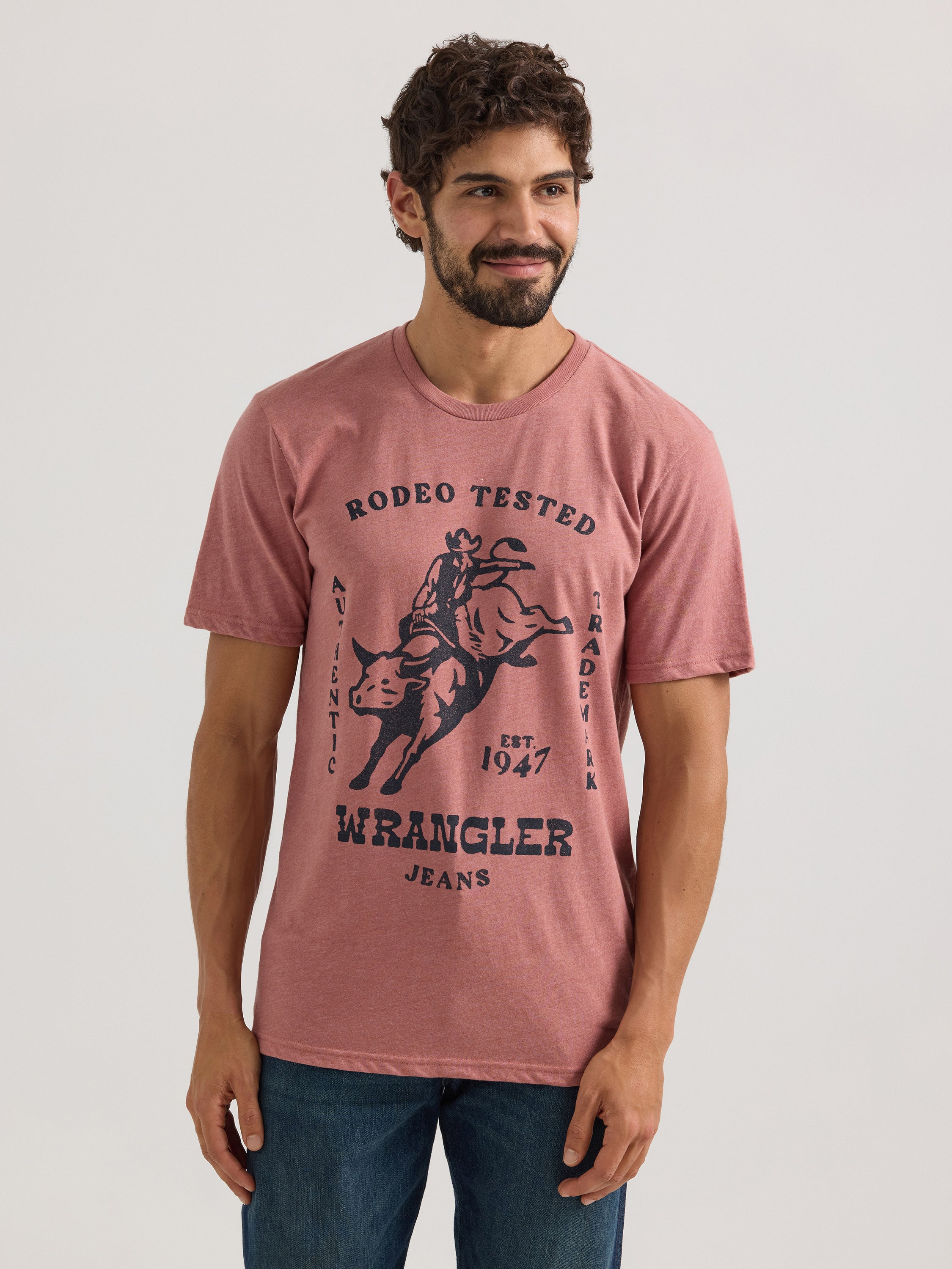 The Rodeo Tested Men's Tee By Wrangler