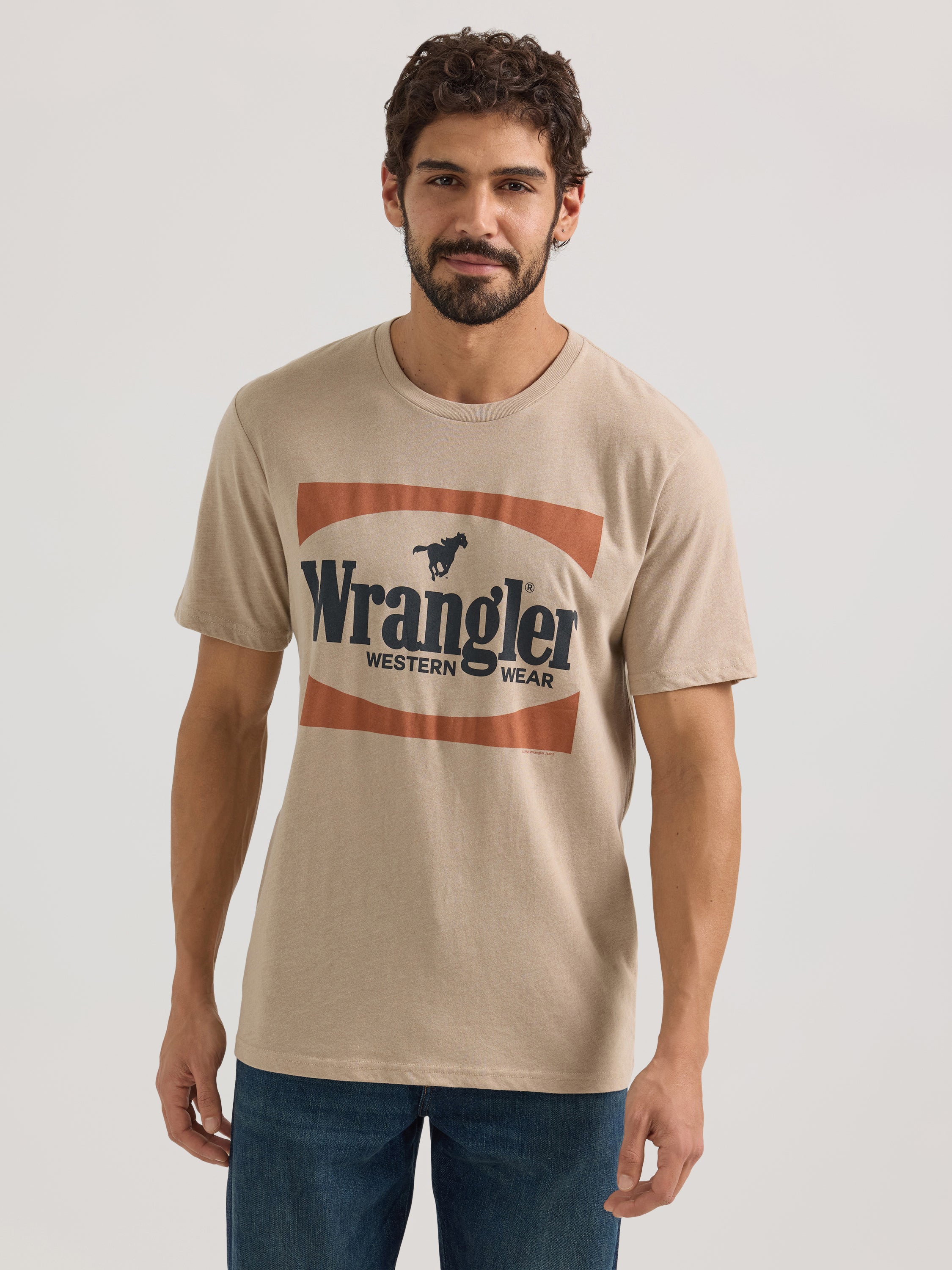 The Marlboro Cowboy Men's Tee By Wrangler