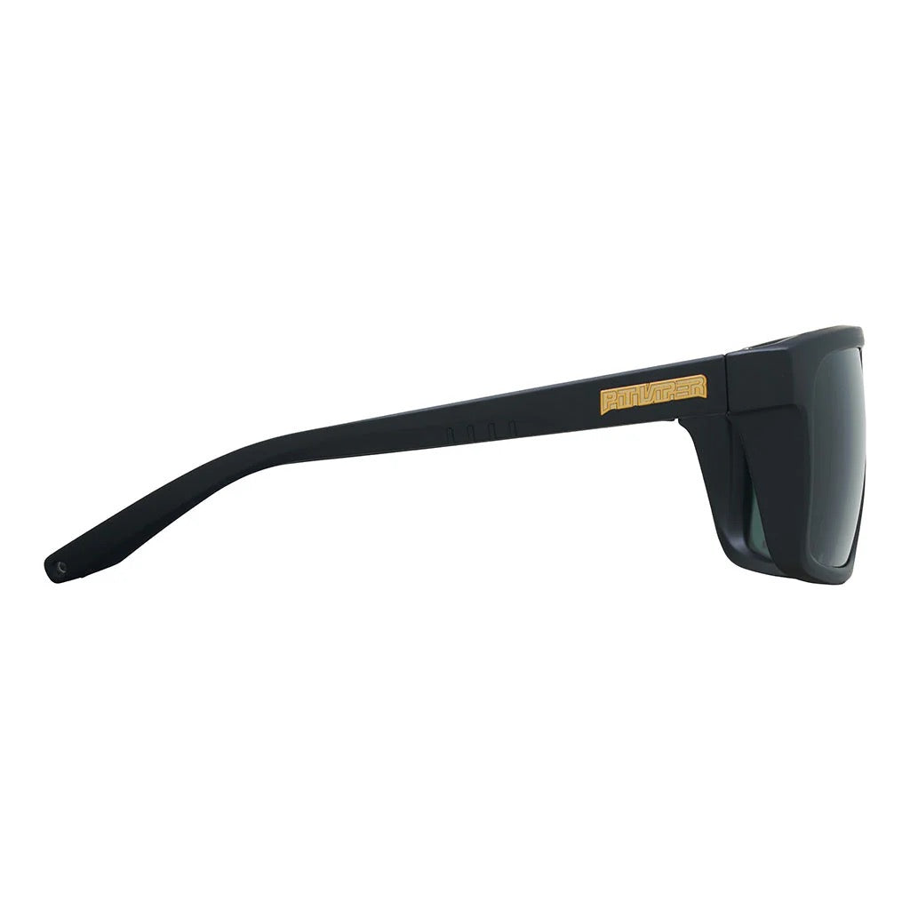 The Turboshaft Exec HDPV Polarized Smoke Sunglasses by Pit Viper