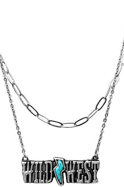 Wild West 2 Row Necklace