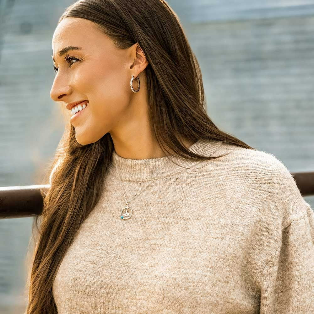 The Rodeo Blues Necklace by Montana Silversmiths