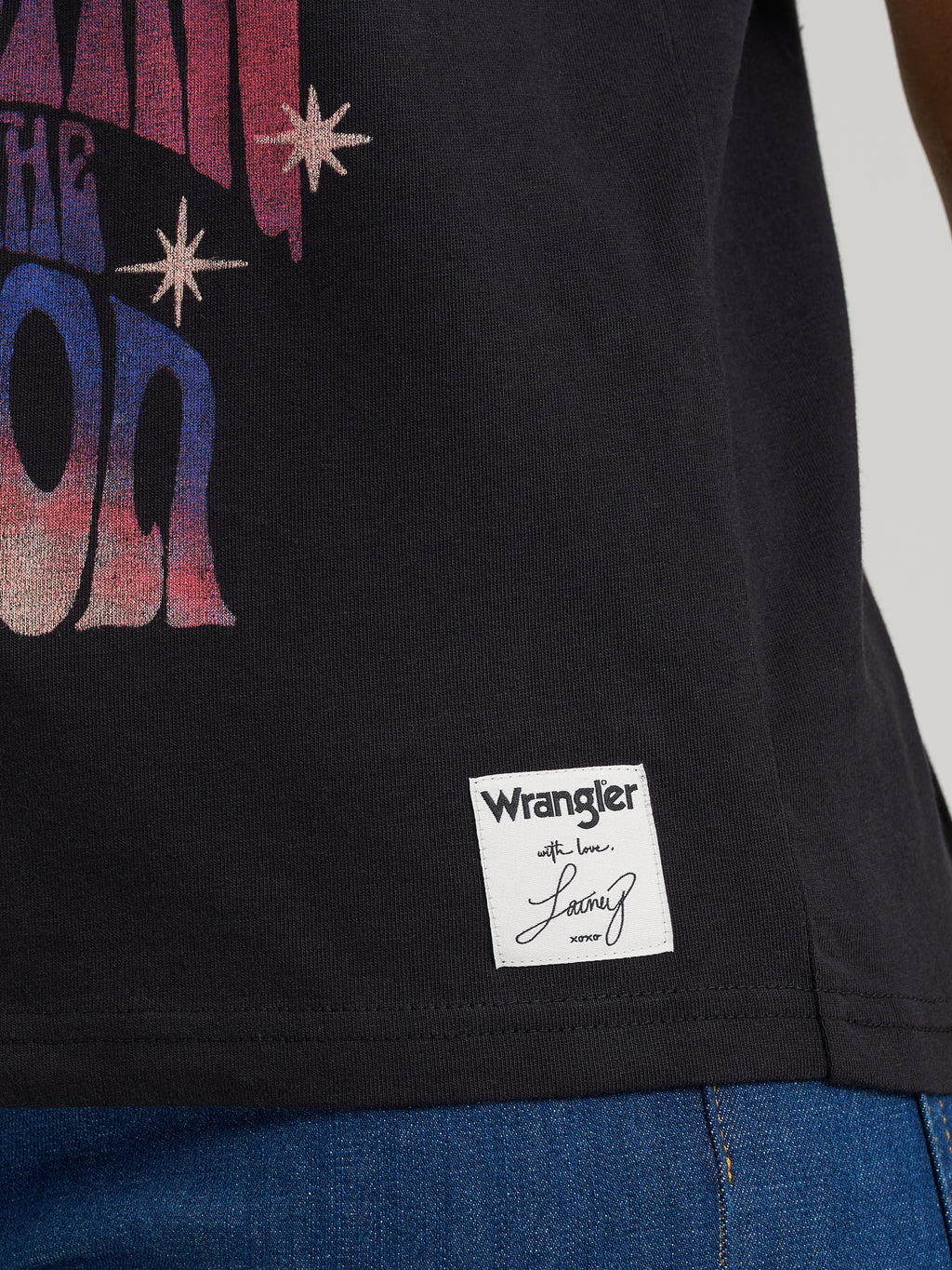 Shootin' for the Moon Tee  - Wrangler x Lainey Wilson