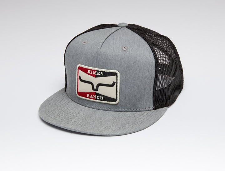 Sparky Trucker Hat by Kimes Ranch in Heathered Grey