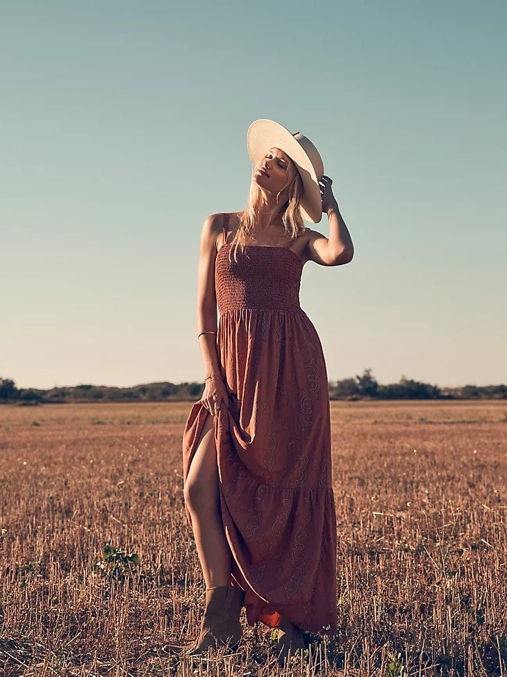 The Boot Stitch Maxi Dress by Wrangler Retro