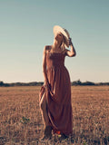 The Boot Stitch Maxi Dress by Wrangler Retro