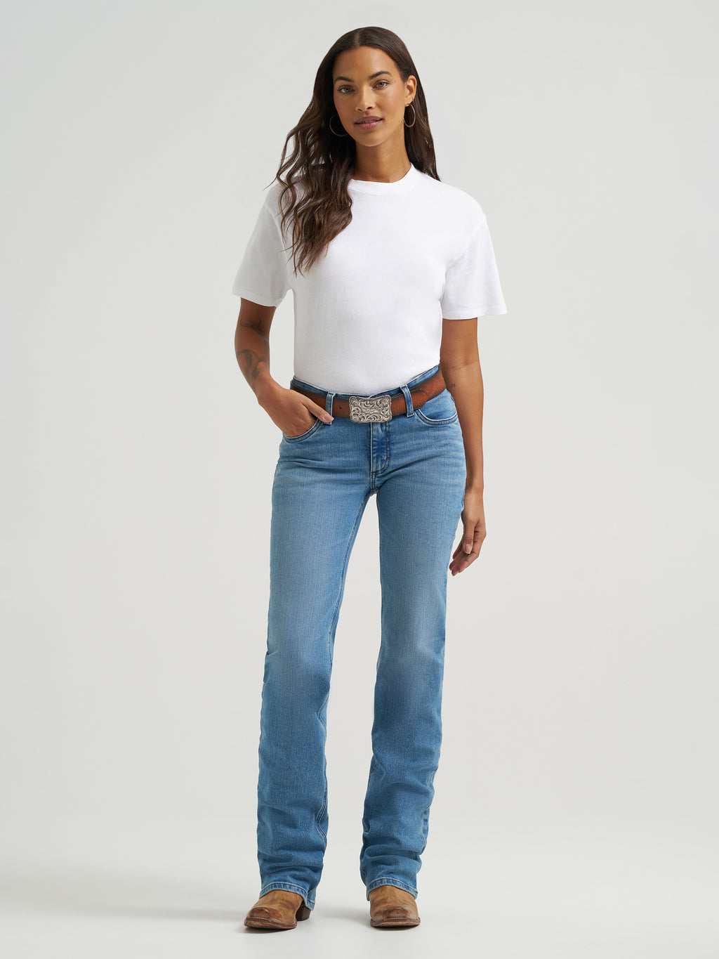 The Alexandria Willow Bootcut Jeans by Wrangler