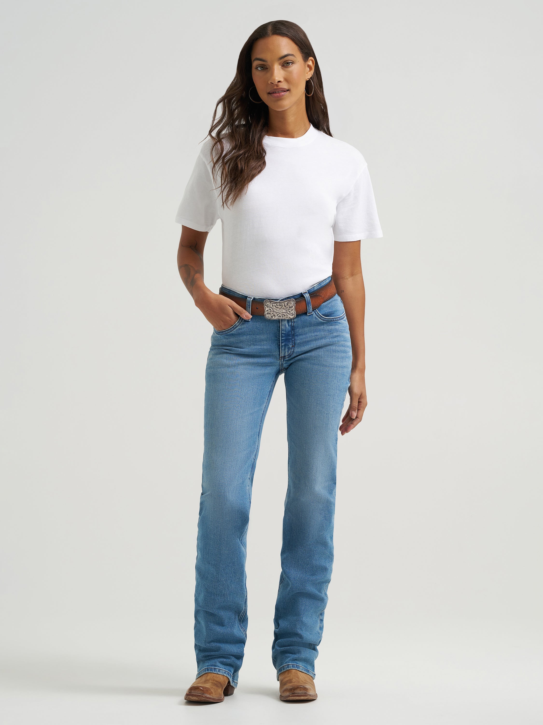 The Alexandria Willow Bootcut Jeans by Wrangler