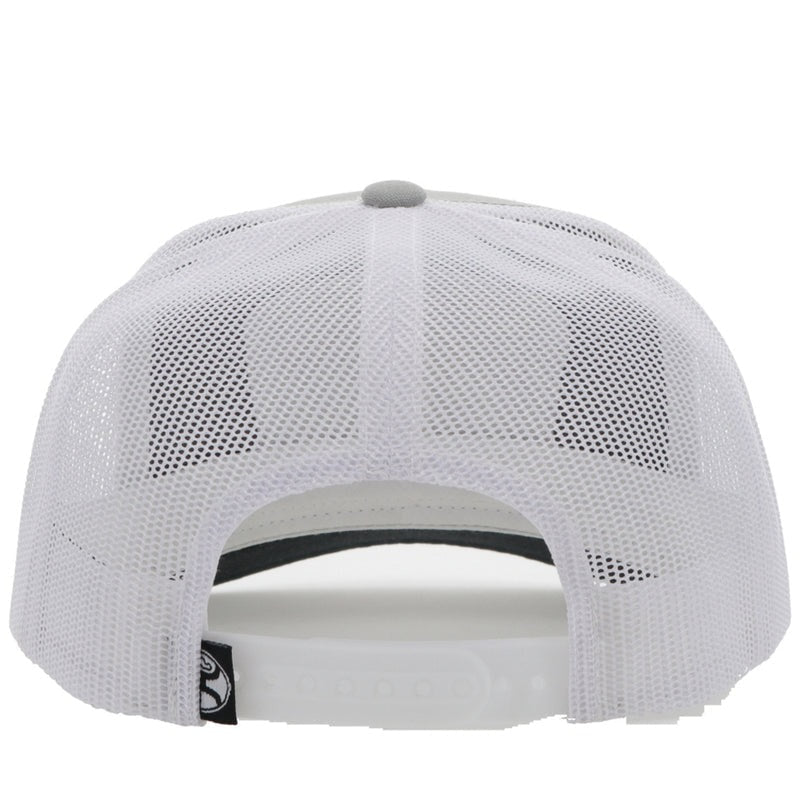 Stand Strong Hat by Hooey in Grey/White