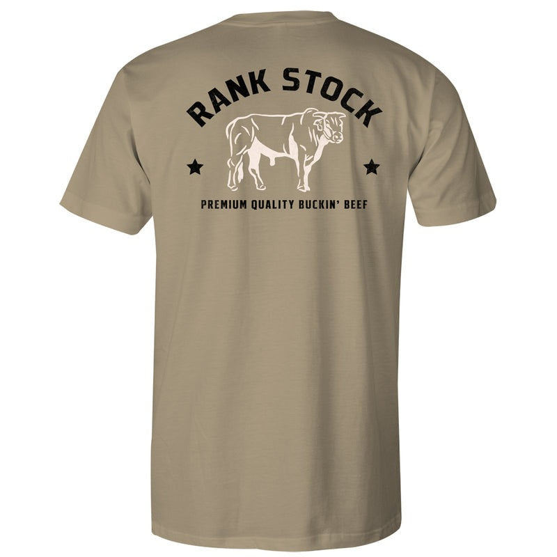 The Rank Stock Tee by Hooey in Desert Tan