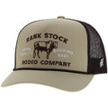 The Rank Stock Hat by Hooey in Brown/Tan