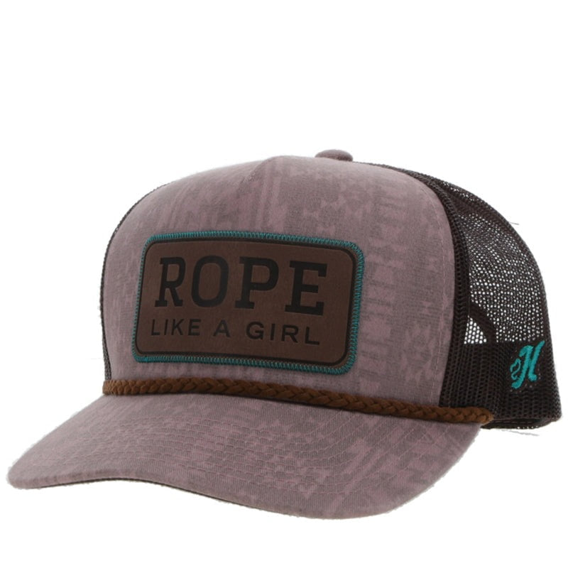 Rope Like A Girl Rustic Rose Aztec Hat by Hooey