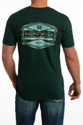 Ranchman's Cinch Men's Tee in Forest Green