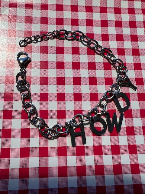 Howdy Alphabet Bracelet