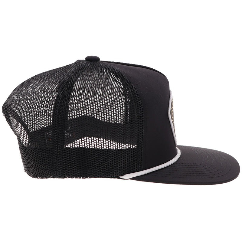 Punchy Trucker Hat By Hooey - Black